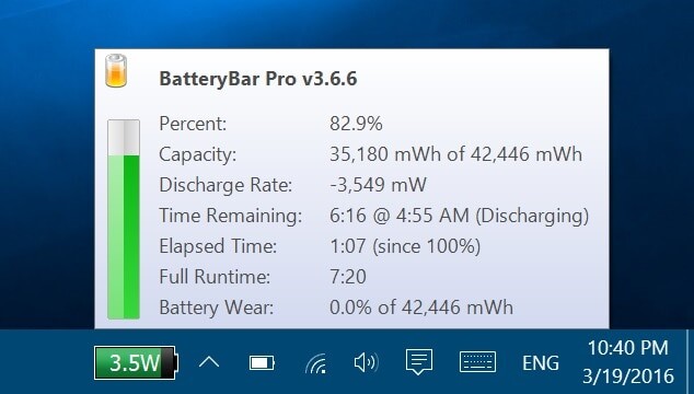 نرم افزار افزایش طول عمر باتری لپ تاپ برای ویندوز