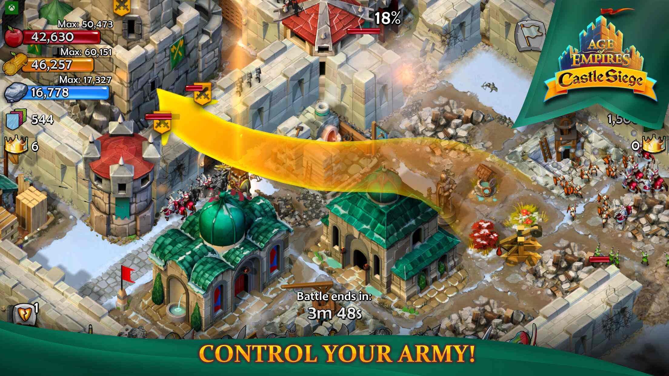 بازی استراتیژیک Age of Empires Castle Siege